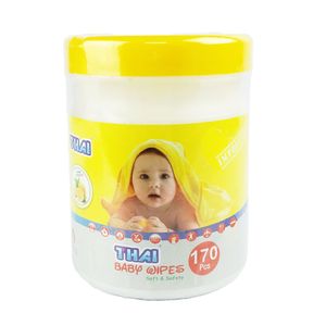 Thai Wet Wipes For Baby Moist Tissue-170 Jar